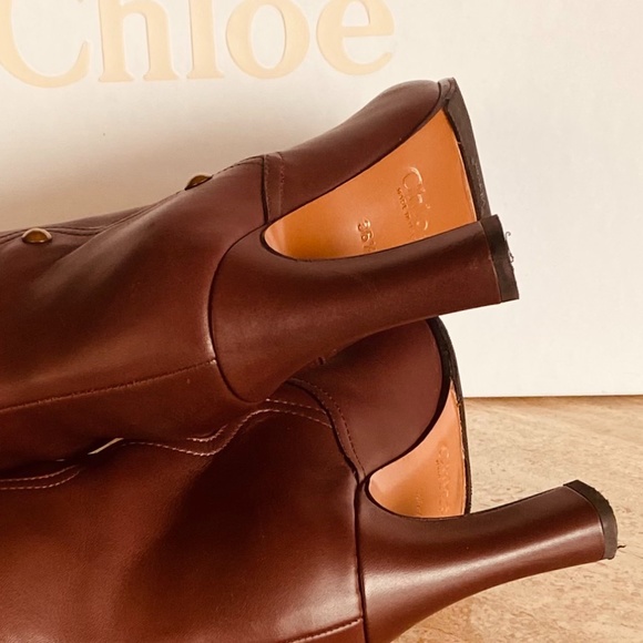 CHLOE - Quaylee over-the-knee boots - Picture 8 of 12